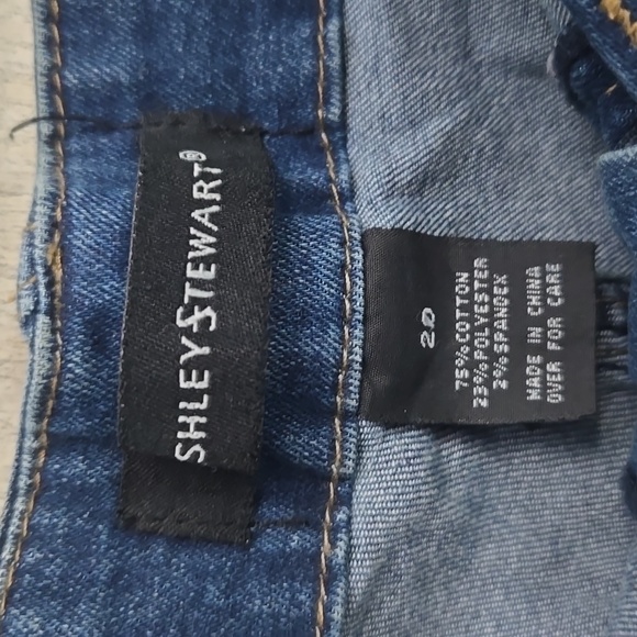 ashley stewart paint splatter jeans - Picture 3 of 6